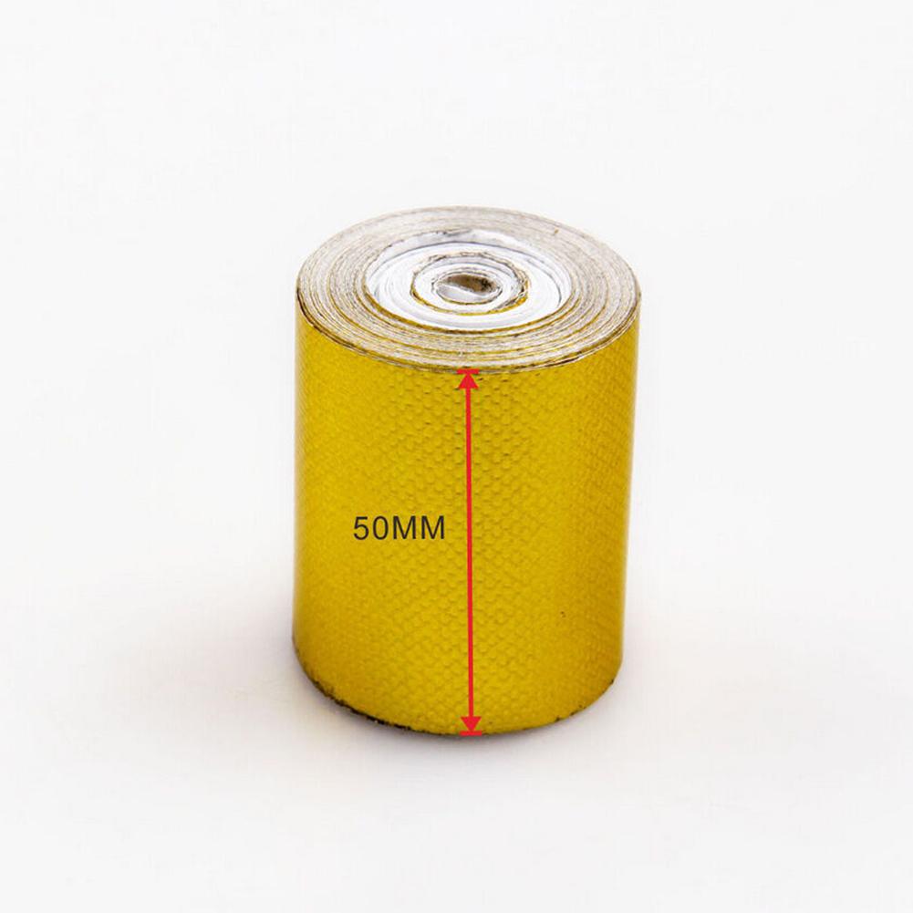 5M автомобиль мотоцикл теплозащитная пленка самоклеящаяся автомобильная выхлопная труба изоляционная лента лента для обертывания водопроводной трубы