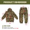 Новая 3D тактическая камуфляжная одежда, костюм Ghillie, камуфляжная одежда, бионическая камуфляжная одежда для охоты