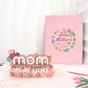 3D Pop Up Mom Love You Card Romantic Happy Mother's Day