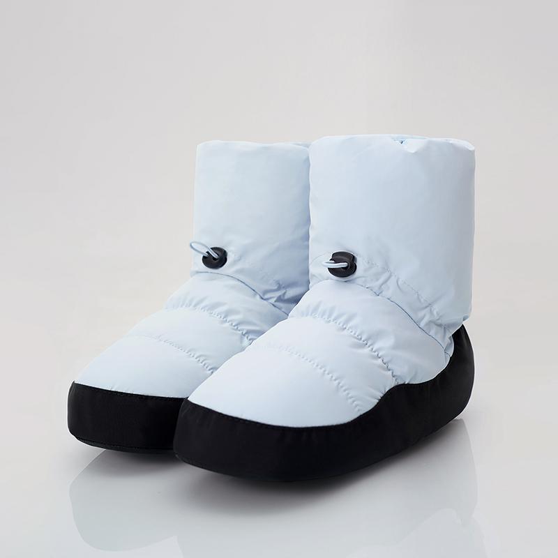 Зимние сапоги Балетные разогревочные пинетки для девочки На шнурке Обувь Женская Танцевальная Балетная Теплая