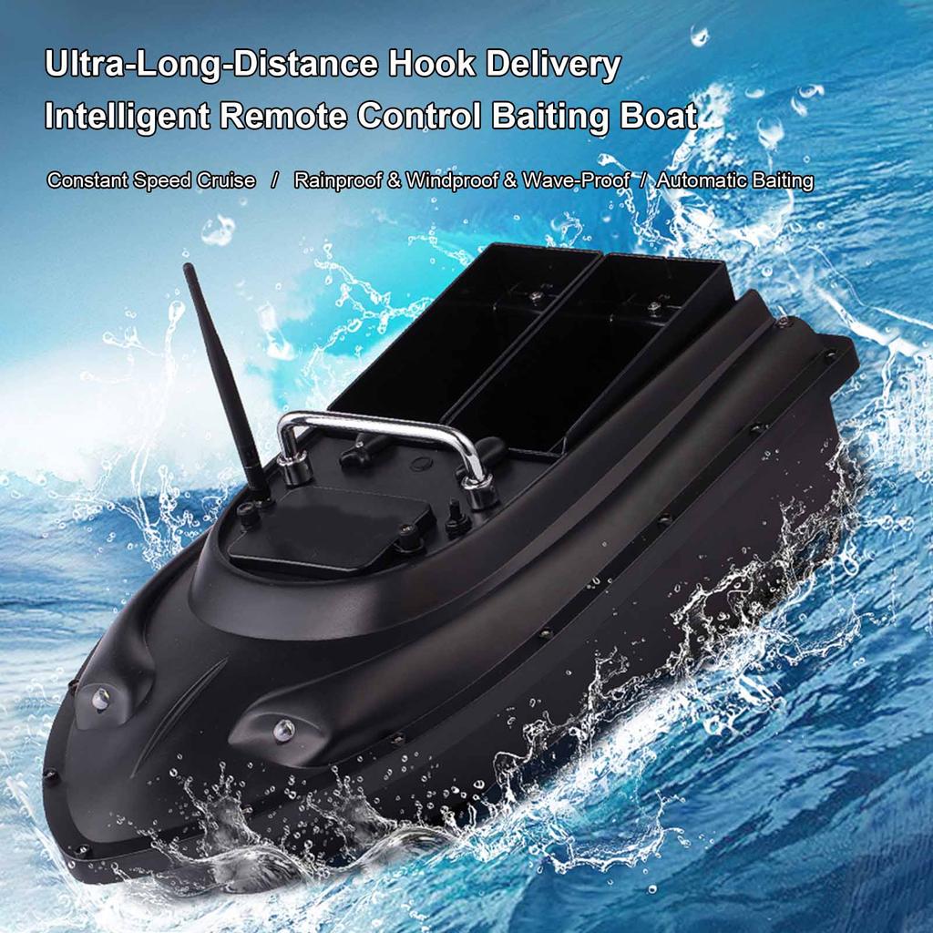 Remote Control Fishing Bait Boat 500M Distance Auto Navigation Cruise 4.4LBS Loading