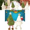 Adorable Plush Christmas Tree Doll Decoration For Home And Party Festive Decor