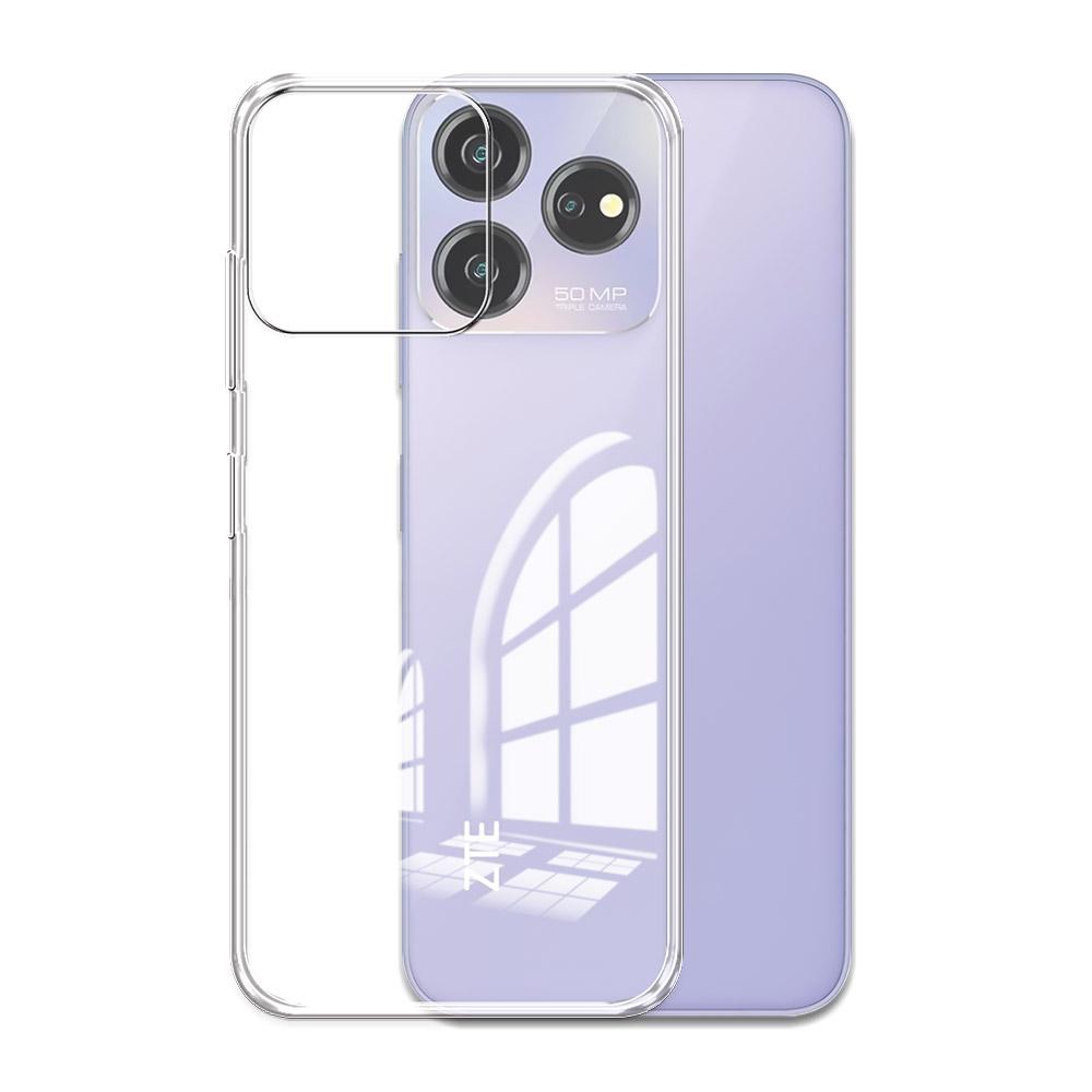 For ZTE Axon 50 Lite Case Clear Silicone Soft Protect Cover For ZTE Axon 40 Lite Clear Bumper Coque For ZTE Axon 50 Lite Fundas