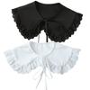 Винтажный Съемный Ложный Воротник Белый Кружевной Женский Ожерелье Модный Фейковый Воротник Универсальное Использование