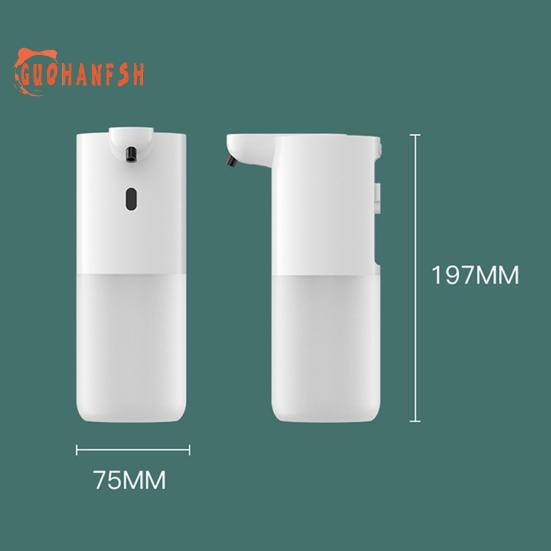 1 комплект, автоматический дозатор мыла на 400 мл, перезаряжаемый, настенный, бесконтактный дозатор мыла, для ванной комнаты и кухни