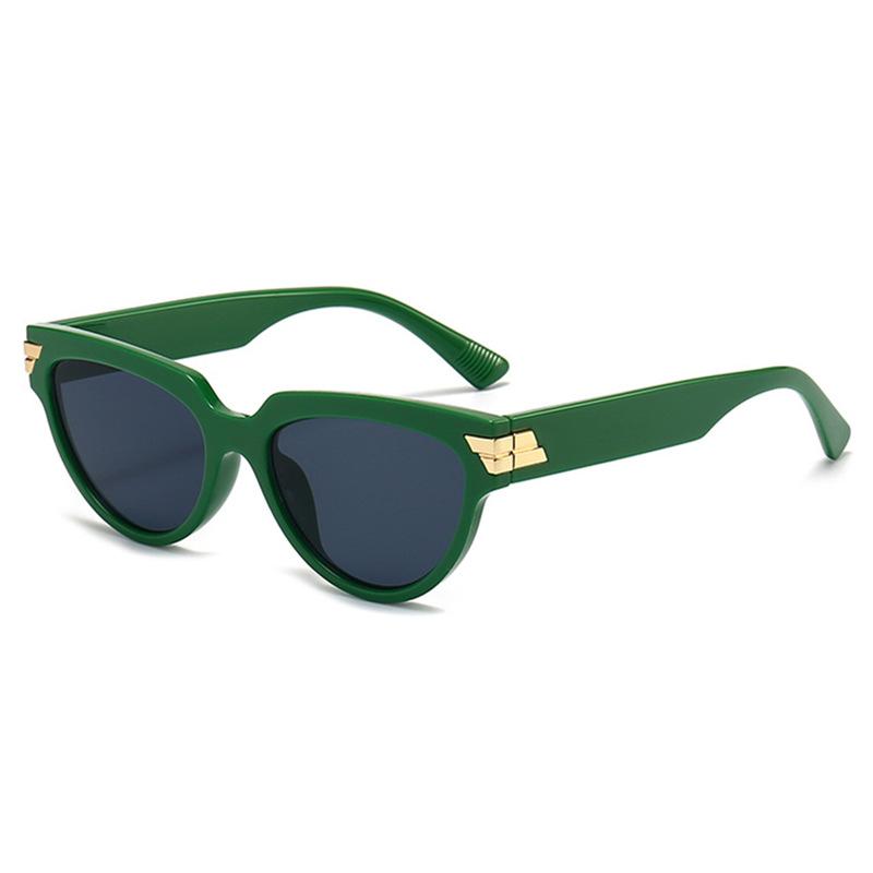 Retro Luxury Leopard Print Cat Eye Women Sunglasses Small Frame Fashion Gradient Casual Punk Style Men Sun Glasses Uv400