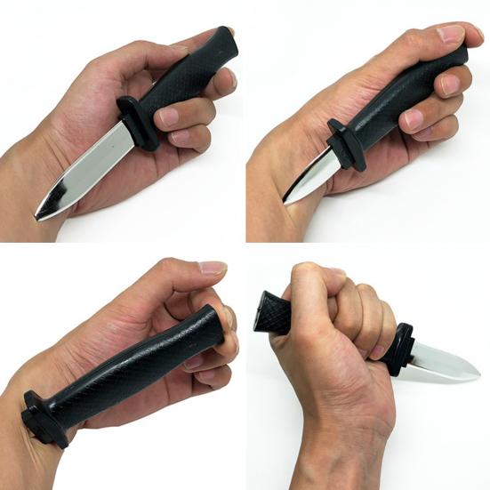 Имитационный резак Простой Реалистичный Интересный Веселый Трюк Подделка Противоскользящий Поддельный Шалость Телескопический Кинжал Игрушка Реквизит для Развлечений
