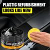 Interior Wax - ABS Plastic Coating Gel for Finishes and Dashboards - Restores Glossy Surfaces, Repairs Faded Areas