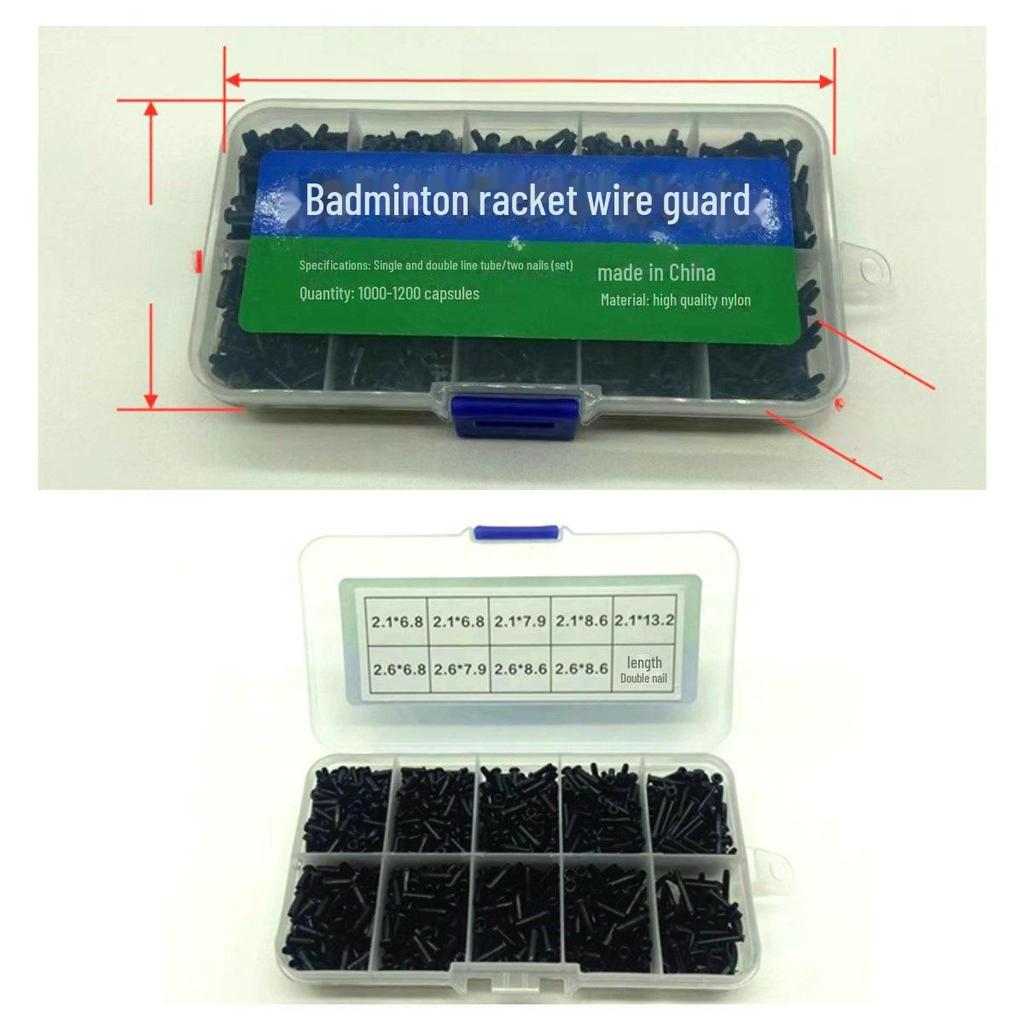 N66 Complete Wire Tube Box (Green Label) Badminton Racket Rubber Particles - High Quality