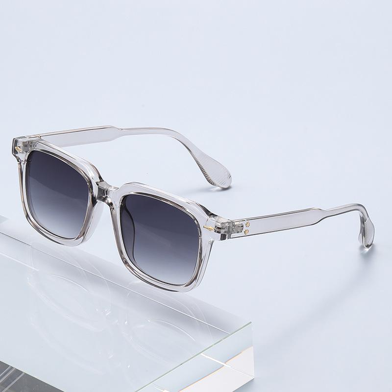 Модные поляризационные солнцезащитные очки в квадратной оправе в европейско-американском стиле - Унисекс, большие, модные