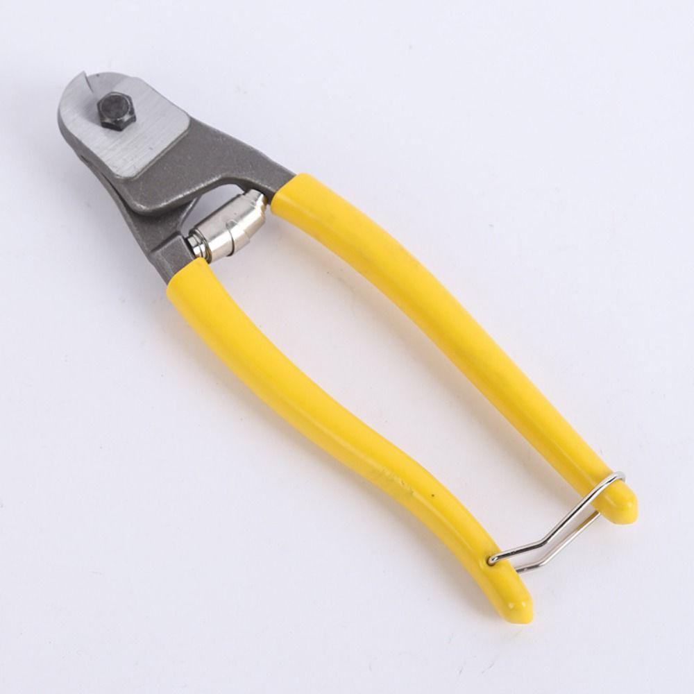Large Opening Fish Mouth Wire Cutters Insulated Ergonomic Handle Cable Wire Pliers Waterproof Non-slip Wire Stripper