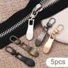 5PCS Replacement Zipper Head Detachable Sewing Accessories New Replacement Tab Zipper Clothing Bag