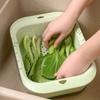 Retractable Fruits Cleaning Basket Large Capacity Vegetable Washing Basin  Vegetable Washing
