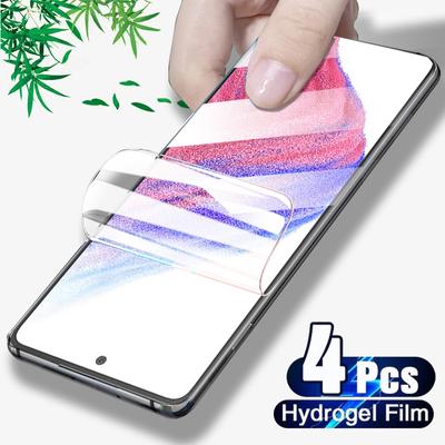 Защитная пленка для экрана Samsung Galaxy A53 A52 A51 A21S, гидрогелевая пленка A73 A33 A72 A32 A42 A71 A41 A31 S22 S21 Plus Ultra FE