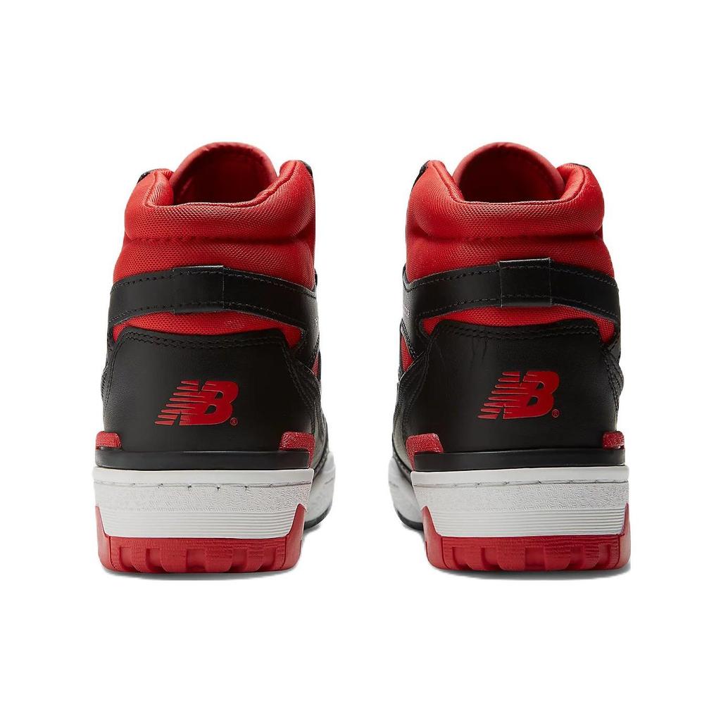 New Balance 650R Черные Красные Унисекс Кроссовки Белые BB650RBR