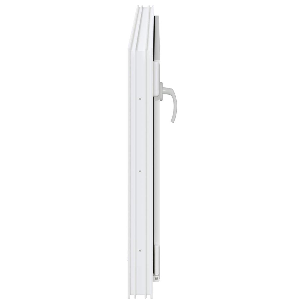 Basement Window RISOR 110 x 60 cm PVC and Glass White