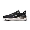 Li Ning Easy Adapt V2 Soft Resilient Breathable Shock Absorbing Durable Low Top Running Shoes Men Running Shoes Black ARSU001-2
