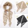 Floral Lace Triangle Scarf Soft Headband Hair Band Fashion Bandana Kerchief  for Women