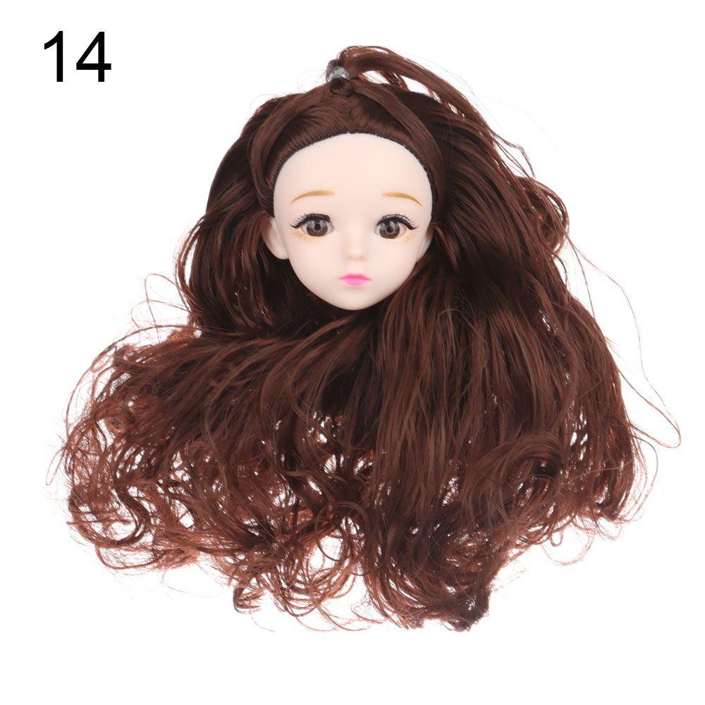 Toys Multiple Color 1/6 BJD DIY Head Wear 30 Dolls Joint Doll Head Ancient Doll Accessories