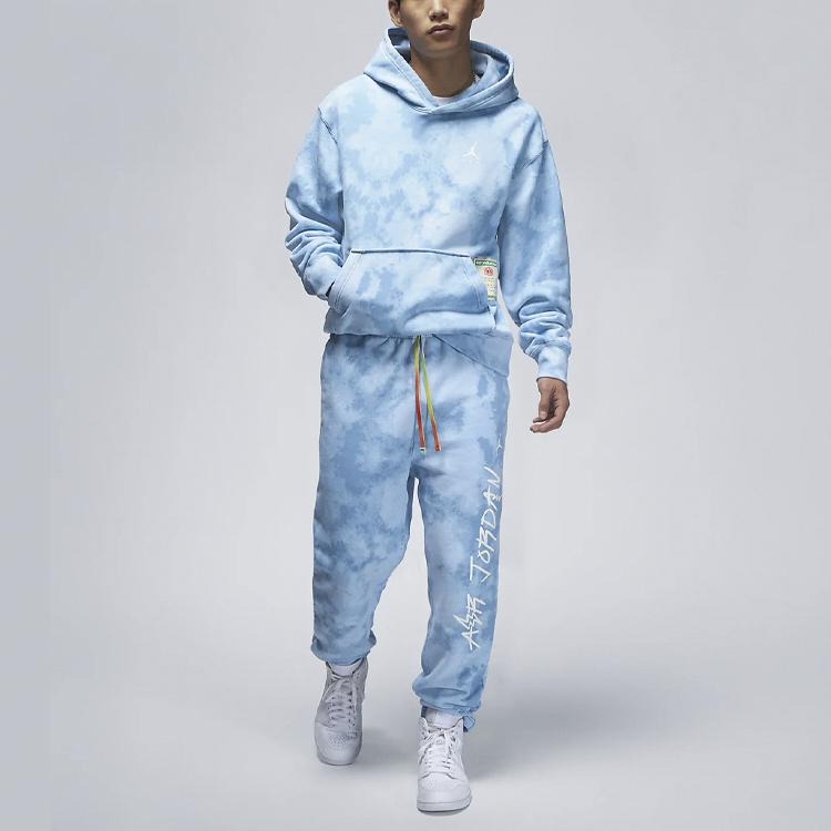 Jordan Толстовка XJ Balvin (Азия) Синяя мужская уличная одежда DR2959-447