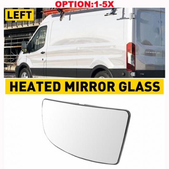 Driver Left Side Mirror Glass Replacement For 2015- Ford Transit-250 1-5x
