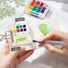 1Pc 8/15 Grids Watercolor Palette Portable Acrylic Mini Paint Box Travel Painting Watercolor Paint Tray Art Supplies