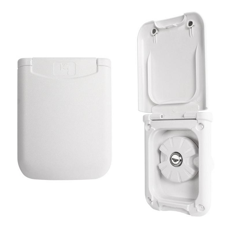 Гравитационный водозаборник для кемпера с магнитной крышкой, люк для заливки пресной воды, фильтр для впуска, запираемая крышка для впуска воды для автофургона, бак для прицепа