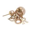Dior Logo Letter Pendant Metal Earrings Women earrings Rose-Gold E1411TRICYD12P