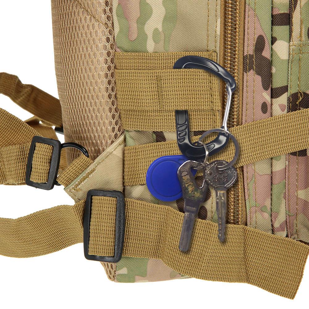 4pcs 12KN Wiregate Carabiner Snag Free Carabiner Steel Spring Clip