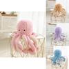 Lovable 15.7'' Octopus Plush Toy Pillow Ideal For Kids' Bedding And Decor
