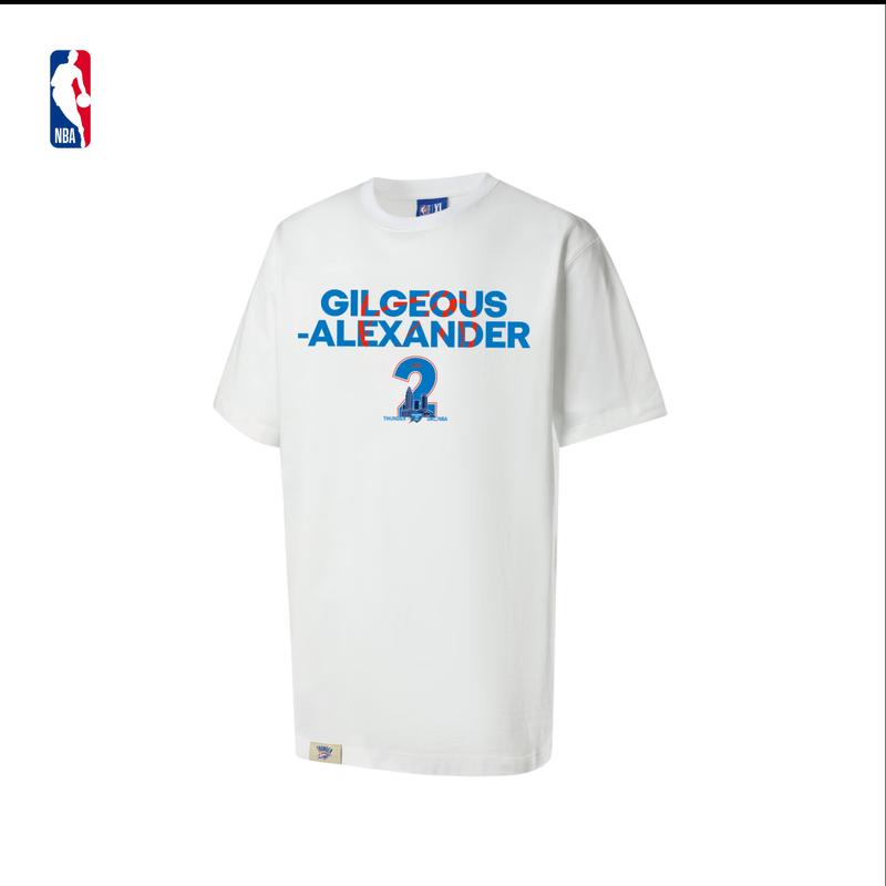 Официальная летняя хлопковая футболка с коротким рукавом NBA 2026