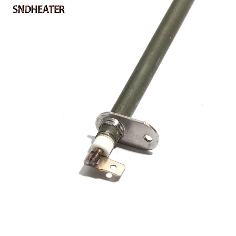 SNDHEATER 2 шт. Электрический прямой трубчатый нагреватель 450 Вт/500 В 304 Нержавеющая сталь 6,6 мм*468/478/508/528 мм 110 В/220 В Нагреватель воздуха для духовки