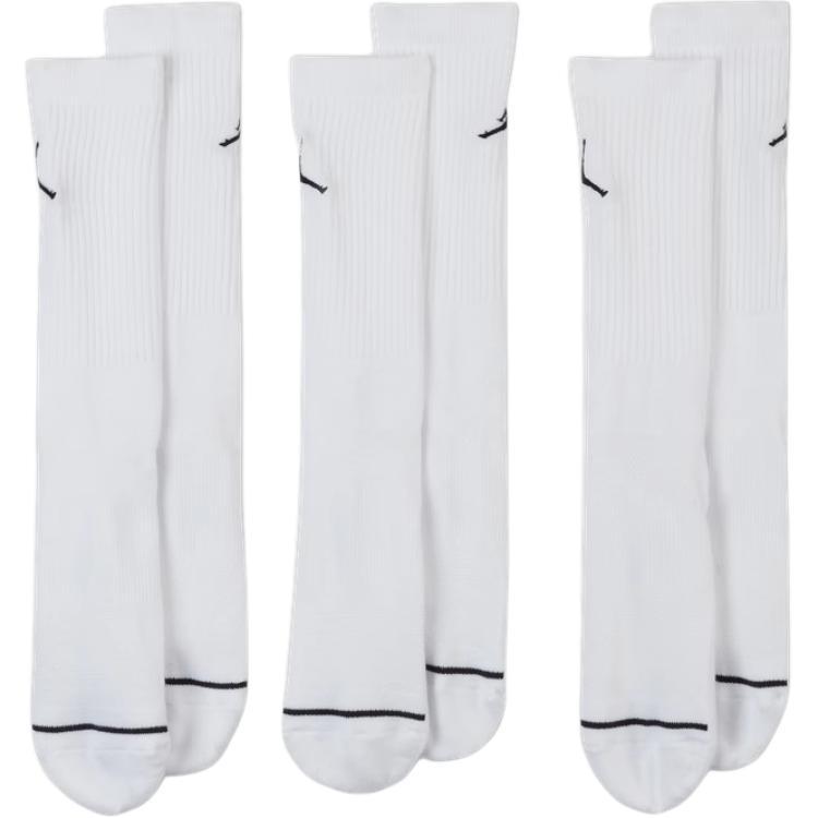 Jordan Knee High Socks Men's White (Unisex) Basketball Socks SX5545 100