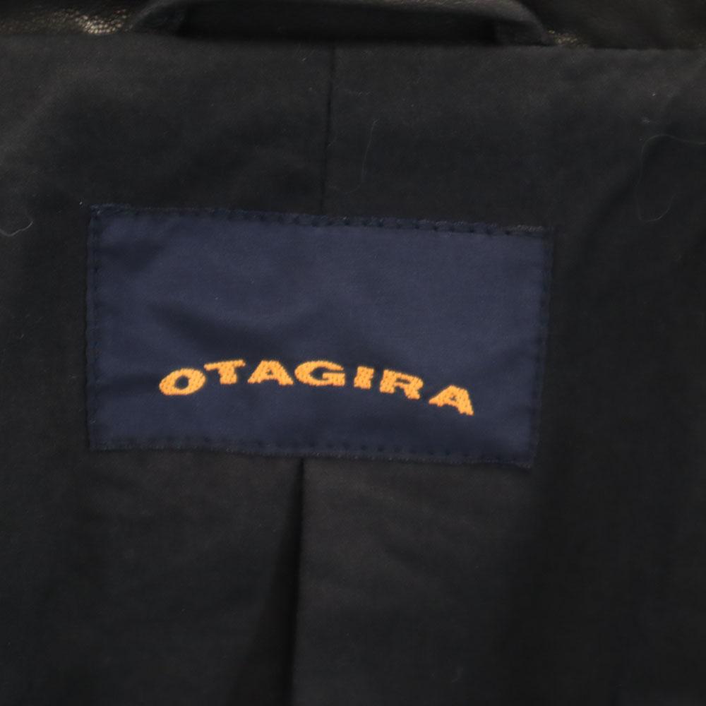 OTAGIRA leather jacket M black Men's Used