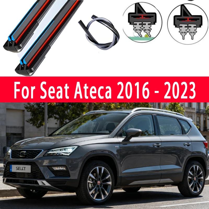 rldf3 Wiper LHD Front Wiper Blades For Seat Ateca 2016 - 2023 2022 2021 2020 Windshield Windscreen Window Brushes 26"18" Accessories