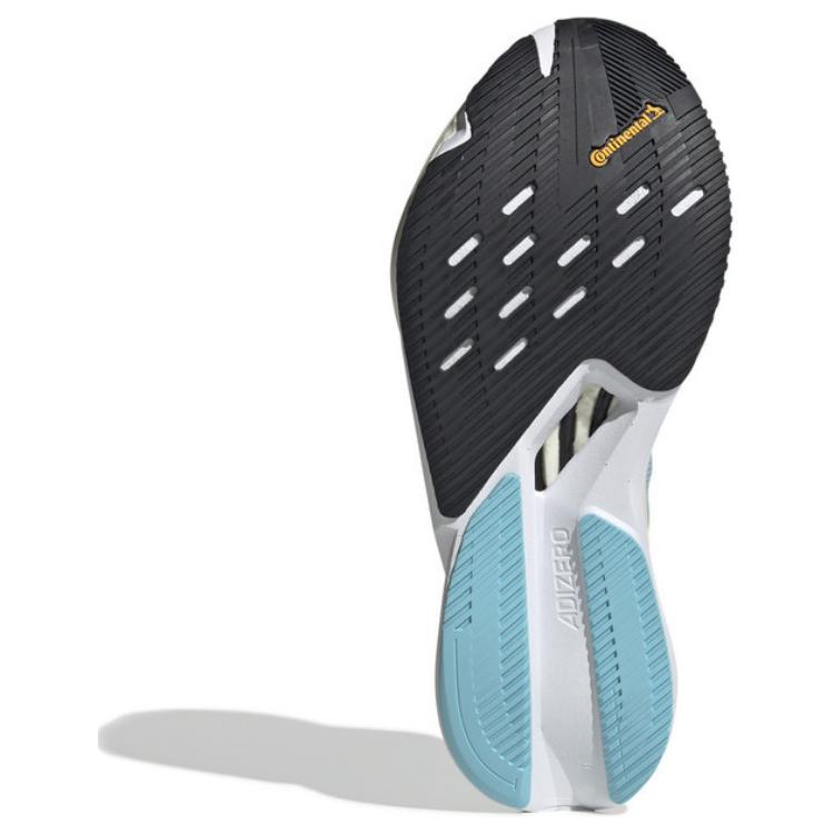 adidas Adizero Boston 12 Flash Aqua женские кроссовки синий серебристо-металлический светло-голубой ID6901