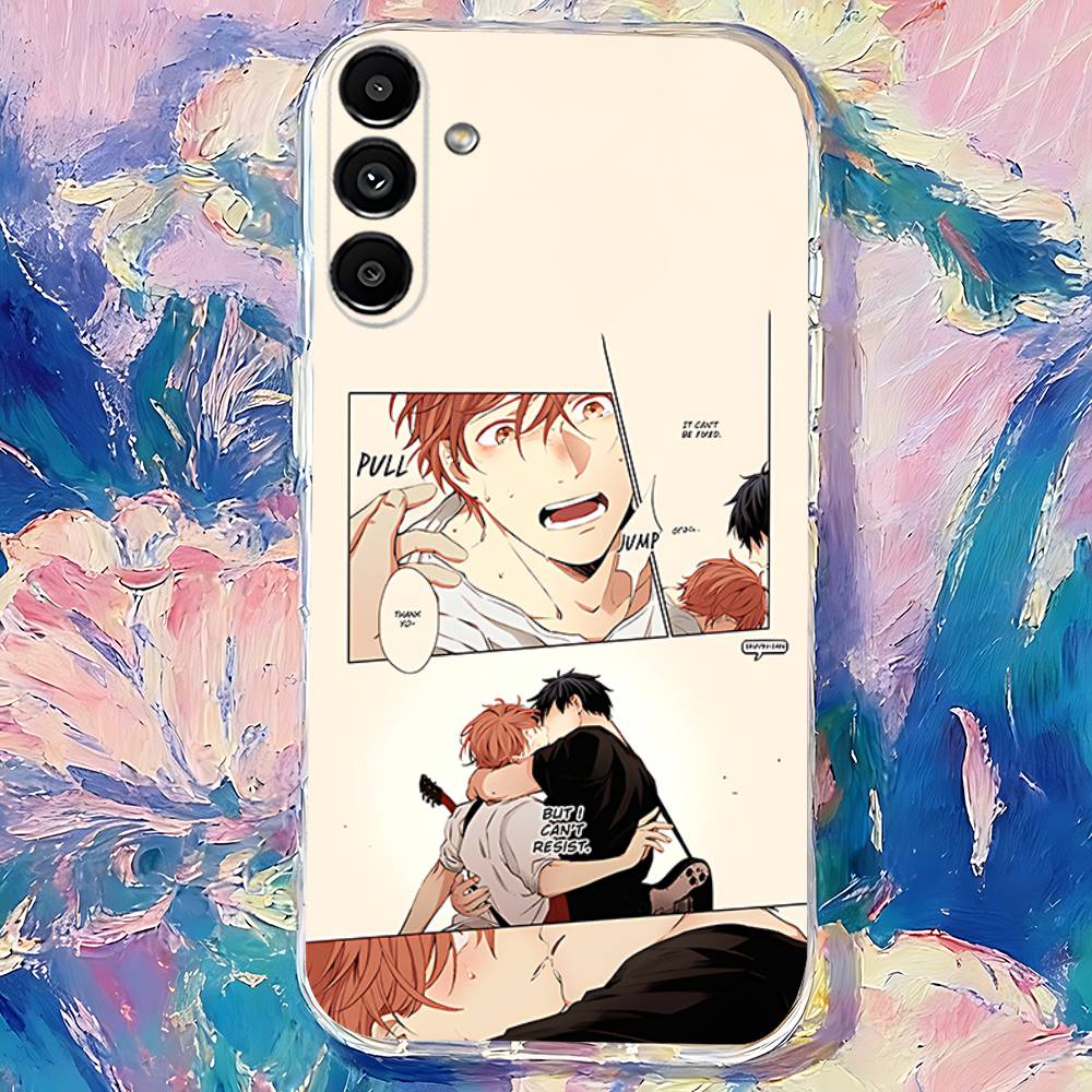 G-Given Yaoi Аниме Прозрачный чехол для телефона подходит для Samsung S30,S25,S24,S23,S21,S22,S20,S10,5G,FE,lite,PIus,Ultra Прозрачный