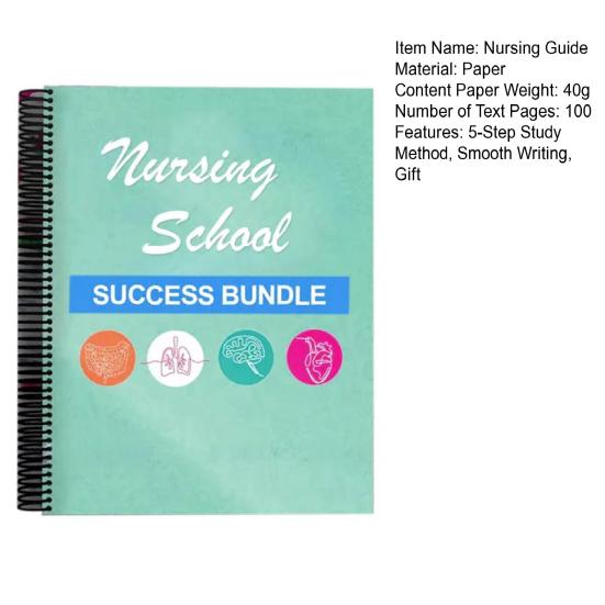 Руководство по успешному обучению в школе медсестер. Метод обучения из 5 шагов. Советы по подготовке к экзаменам. План обучения. Стратегии успеха студентов-медсестер. Руководство по обучению.
