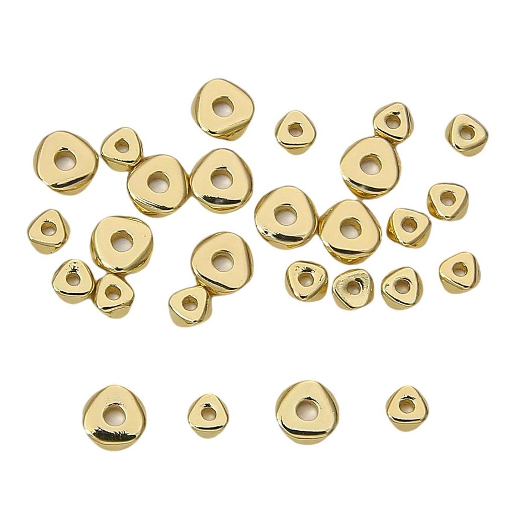 10 шт. медная треугольная перегородка из бисера для изготовления ювелирных изделий своими руками, аксессуары для рукоделия