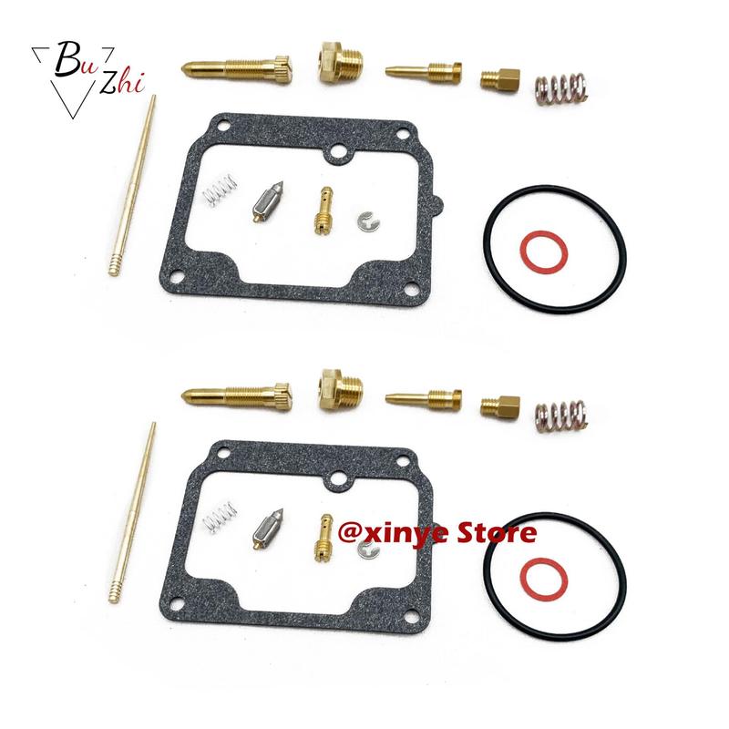 2sets Carburetor Carb Repair Rebuild Kit for Yamaha RD250 A/B RD250A RD250B