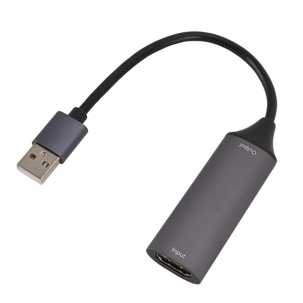 USB-карта захвата Мультимедийный интерфейс высокой четкости для USB 2.0 Конвертер Карта записи видео 4K F