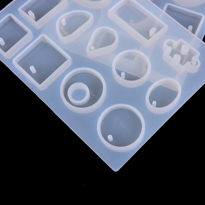 Diy Silicone Mold Resin Jewelry Making Mould Epoxy Pendant Craft Mould