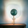 30.48 Cm Green Mid Century Modern Brass Wall Sconce Industrial Style Bathroom, Bedroom Light Ball Reproduction Lamp