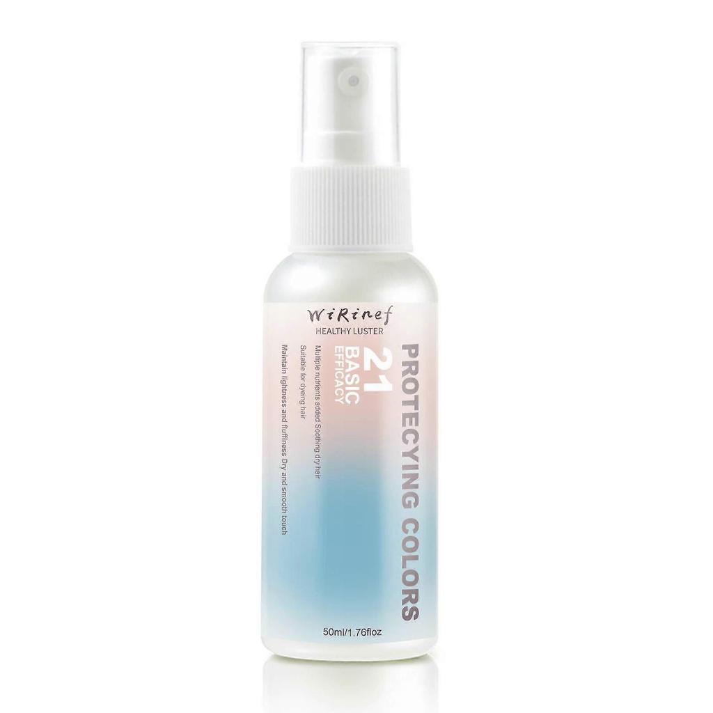 Perm and dye hair spray protects color, softens hair, improves hair quality, frizzy and dry hair spray 1
