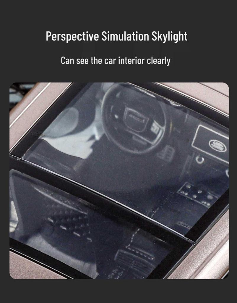 (в штучной упаковке) 1:32 Модель игрушечного внедорожника Land Rover Range Rover SV2022 из сплава.