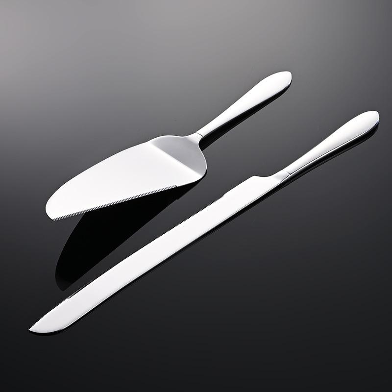 430 Stainless Steel Extended Bread Knife Pizza Shovel Baking Scraper Butter Knife Baking Cake Knife Shovel Cheese