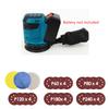 3 Gears Electric Cordless 125MM Orbital Sander Machine Fit For Makita 18V Battery