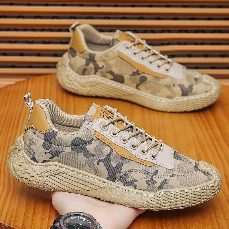 Мода 2024 года, новые туфли на плоской подошве со шнуровкой, вулканизированные туфли, дышащая мужская повседневная обувь, легкие уличные мужские прогулочные противоскользящие мужские кроссовки