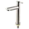 Wash Basin Faucet Single Cold Sink Faucet Kitchen Sink Water Faucet 304 Stainless Steel Bathroom Counter Basin Faucet