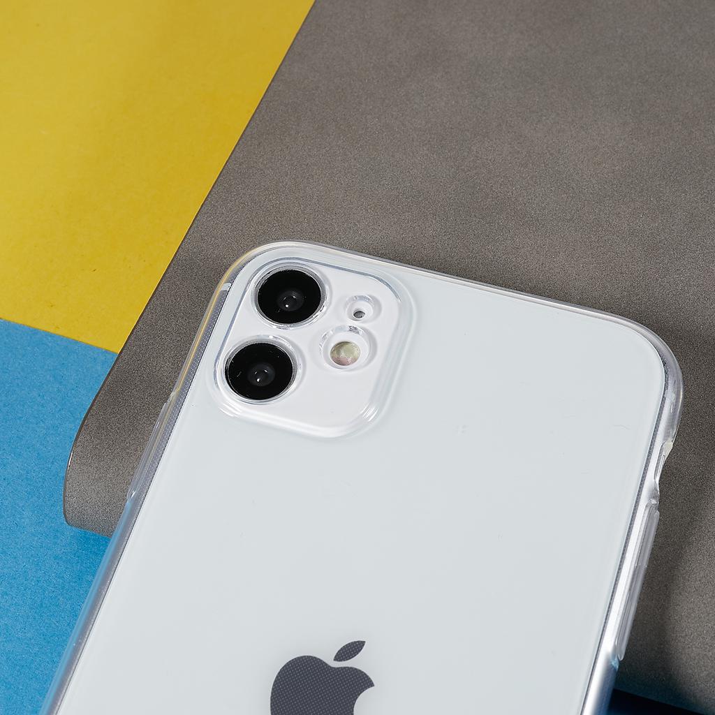 Для iPhone 11 6,1 дюйма Точный вырез для объектива Прозрачная защита от царапин Чехол из ТПУ Ультратонкий чехол для телефона